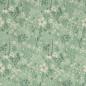 Preview: Joy - Double Gauze, Blumen, floral, lindgrün